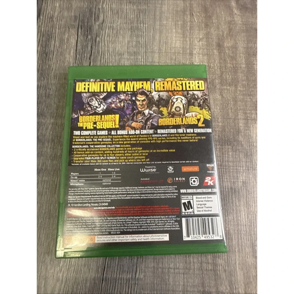 Borderlands: The Handsome Collection Microsoft Xbox One